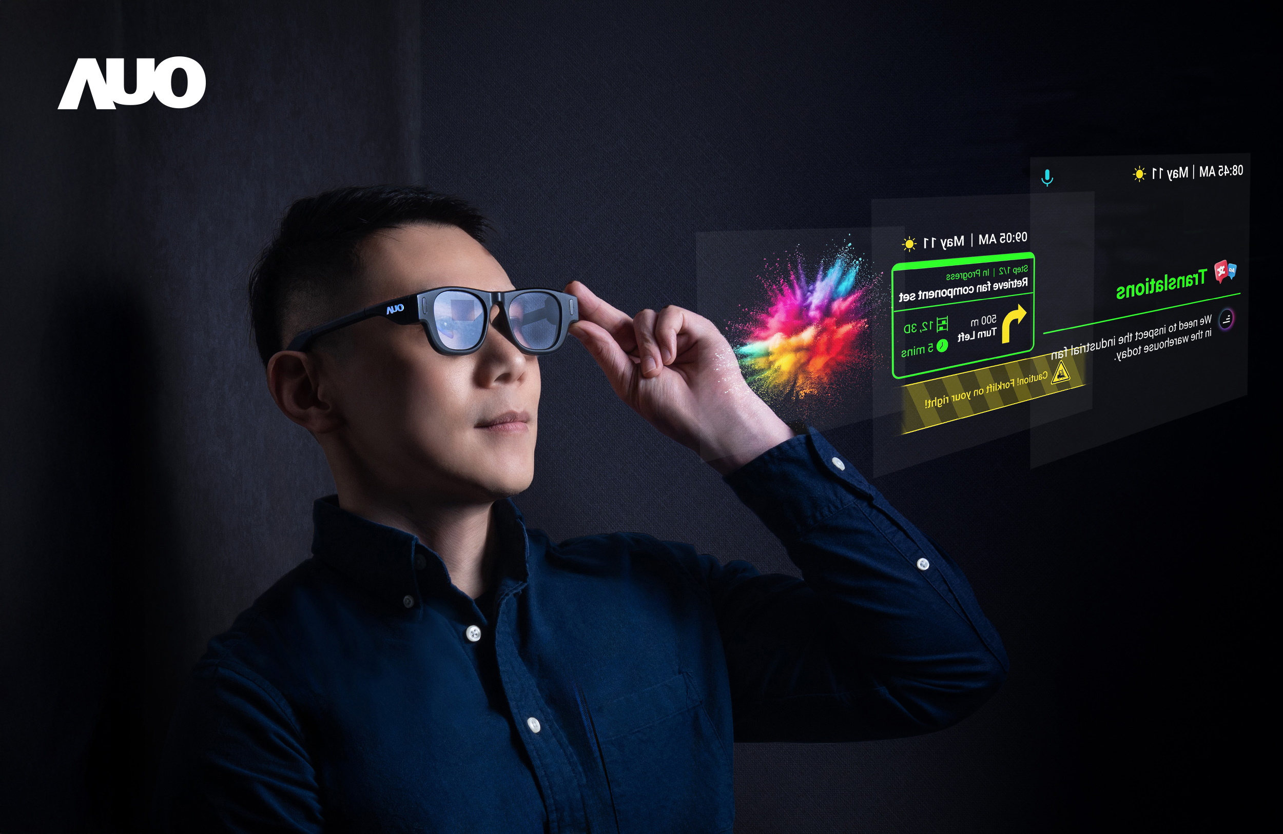 beats365独家自主开发光学波导技术、制造和设计概念的AR智能眼镜，可搭载AI软硬整合解决方案，整合实时翻译应用、空间辨识等扩及未来更多的AI技术落地功能，大幅提升工作效率和沉浸式互动娱乐体验