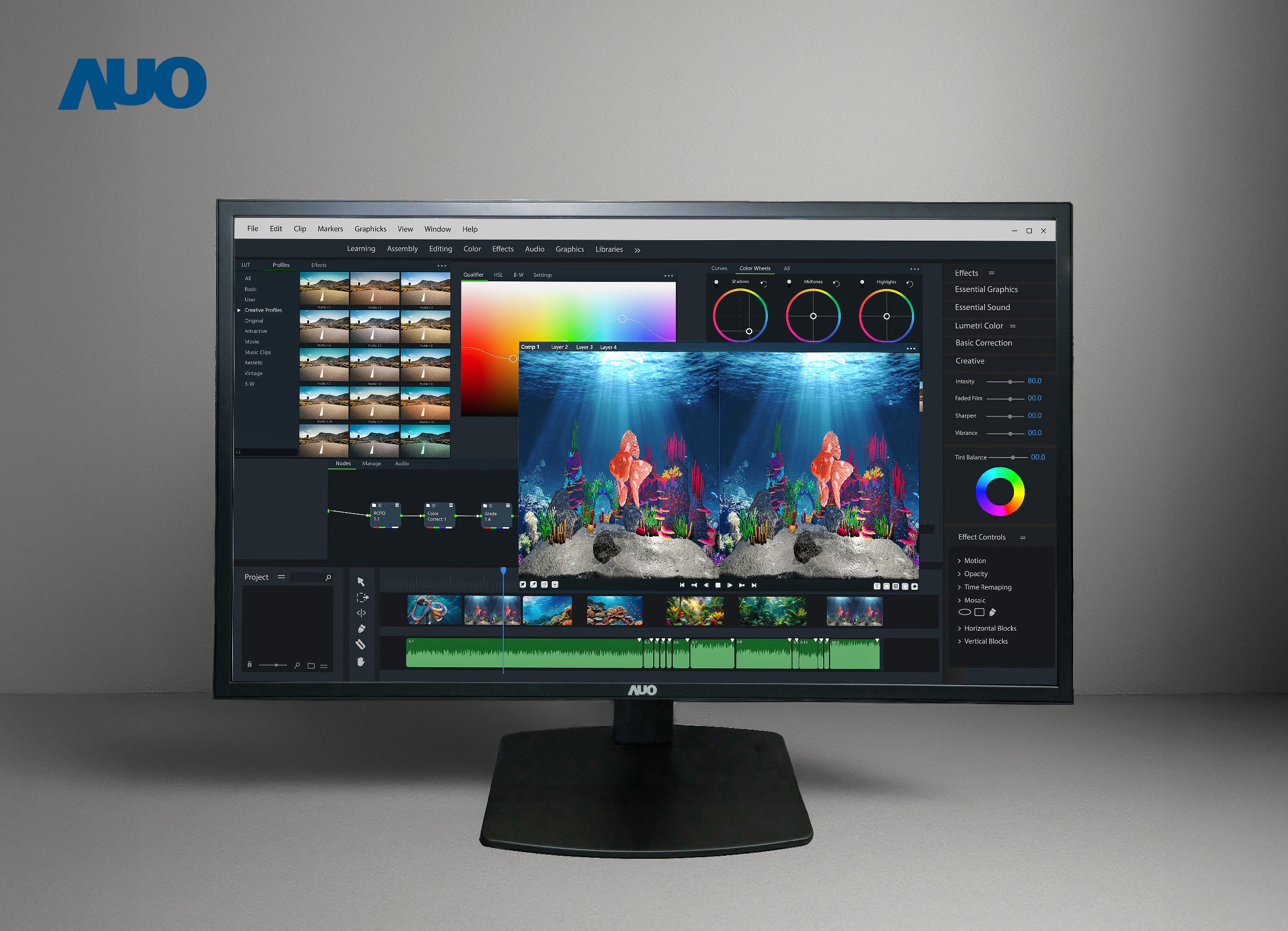 beats365开发32吋2D/3D专业桌上型显示器，拥有8K4K超高分辨率，并以低串扰算法优化3D显示效果，搭载自动眼球追踪功能，能实时调整3D图像，进行实时2D与3D无缝共存窗口，提供图像设计工作者突破二维接口的崭新工作氛围与效率